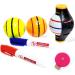 360 Degree Rotation Ball Liner Alignment Tool Kit - Golf Accessories with Triple 3 Line Golf Ball Marker, 2 Pens, and Hat Clip - Buy Online on GoSupps.com