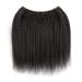 Ladiary Brazilian Kinky Straight Hair Bundles - 3 Remy Human Hair Weaves (20 22 24 Inch) - Natural Black 9A Quality - Buy Online on GoSupps.com