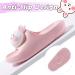 DRECAGE Kids Flip-Flops | Girls & Boys Soft Slide-Resistant Bathing Sandals - Pink Bunny Summer Slippers (EU Sizes 23-33) - Buy Online on GoSupps.com