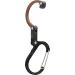 Gear AID HEROCLIP Carabiner Clip and Hook (Medium) - Black/Brown for Camping, Backpacks, and Garage - Buy Online on GoSupps.com