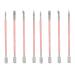 HUSHUI Cuticle Pusher Tool Kit 2 Set Dual Sided Nail Cuticle Cleaner Tool Stainless Steel Remove Nail Dirt Spoon for Manicure Pedicure