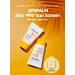 ATOPALM Zinc Mild Up Sun Cream SPF50+ with Cleansing Pads 65g | Korean Mineral Sun Protection & Moisturizing for Dry Skin - Buy Online on GoSupps.com
