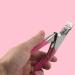 Bzwyonst Nail clippers for nails and false acrylic nails easy to use pink. - Buy Online on GoSupps.com