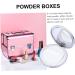 Mipcase 4 Pcs Loose Powder Box Cosmetic Travel Containers Makeup Foundation 5g Powder Case Make up Sample 7.5x7.5cmx2pcs Colorfulx2pcs - Buy Online on GoSupps.com