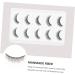 FOMIYES 10 Pairs Short False Eyelashes 3d Synthetic Eyelashes Fiber Makeup Eyelashes Dense Eyelashes Hair Eyelashes Lashes Stage Eyelash 6d Extend Artificial Fiber Cross - Buy Online on GoSupps.com