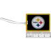 Siskiyou NFL Pittsburgh Steelers Vinyl Luggage Tag 2pk - Black | Officially Licensed Travel Accessories - Buy Online on GoSupps.com