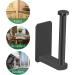 VAEHOLD Self Adhesive Toilet Paper Holder - Stainless Steel Brushed, Black Finish - Buy Online on GoSupps.com