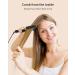 7MAGIC Hair Straightener Brush - 9 Temp Settings, Fast Heating, Anti-Scald, Auto-Off - Black Gold Women's Straightening Brush - Buy Online on GoSupps.com