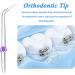 INBOLM Flosser Replacement Tips for Waterpik Water Flosser 6 Pcs Replacement Tips for Waterpik Water Flosser Water Flossers Replacement Heads Compatible with Waterpik Oral Irrigator - Buy Online on GoSupps.com
