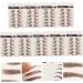 FRCOLOR 54 Sheets Waterproof Eyebrow Stickers Waterproof Stickers Artificial Eyebrow Tools 4d Make up Gel - Buy Online on GoSupps.com