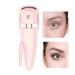 Eyelash Heated Curler | 230mah Battery Intelligent Lash Curling Tool | Rechargeable Ergonomic Eyelashes Curler Eye Lash Makeup for Naturally Curling and Ironing Eyelash Pink