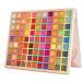 99 Colors Shimmer Eyeshadow Eye Palette Matte Glitter Iridescent Eyeshadow Highly Pigmented Waterproof Makeup - Buy Online on GoSupps.com