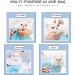 QEEQPF 1 set of pet nail scissors & cat grooming bag mesh bag for bathing nail scissors cleaning and treatment professional cat scissors small animal puppy nail scissors (blue) - Buy Online on GoSupps.com