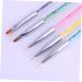 minkissy Sets Stippling Pen Stipple Pen Reusable Nail Art Tools Stainless Steel Nail Art Tools Kit De Manicura Nail Dotting Pen Uv Gel Pen Manicure Pull Pen Nail Brush Paint Pen - Buy Online on GoSupps.com