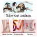 Upgrade Heel Cushions Inserts for Loose Shoes - High Heel Grips & Self-Adhesive Insoles for Foot Care (2 Pairs) - Perfect for Men & Women - Buy Online on GoSupps.com
