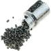Kullke 1000 Pcs 4.5mm Silicon Lined Micro Rings for I Tip Hair Extensions - Jet Black Nano Beads for 0.5g/0.7g Hair - Aluminum Micro Rings 4.5mm 1000pcs - Buy Online on GoSupps.com