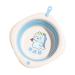 Huyath Wash Basin for Baby Foldable Sturdy Wash Tub Wash Basin - Lanyard Design Bathing Basin Wash Bowl for Daily Face Washing Hand Washing Blue