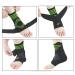 Supportive Adjustable Ankle Brace - Breathable Compression Sleeve for Sports Basketball & Boxing - Ideal for Sprains - Buy Online on GoSupps.com