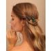 Dazzling Emerald Green Crystal Hair Vine Comb - Wedding Hair Accessory for Women by Deniferymakeup - Buy Online on GoSupps.com