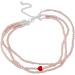 Oralgo's Elegant Multi-Layer Pearl Necklace - Stylish Collarbone Chain & Charm Accessory for Trendy Women - Buy Online on GoSupps.com