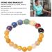 7 Chakra Beaded Bracelet - Lightweight Stretchy Meditation Jewelry for Men & Women | Yellow Jade Stone - Buy Online on GoSupps.com