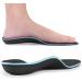Premium Insoles for Neutral Arch Support & Plantar Fasciitis Relief | Maximum Cushioning | Men s 12-13 & Women s 8.5-10.5 | Sky Blue & Black - Buy Online on GoSupps.com