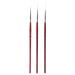 3 Pcs Nail Art Liner Brushes UV Gel Painting Acrylic Nail Art Liner Painting Striping Brush Pen Drawing Nail DIY Manicure Tool Set