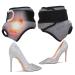 Ti Caldi Ankle Heating Pad for heel pain caused by wearing high heels Running Basketball injury recovery Sprains Post-operative Rehabilitation Daily Physiotherapy Can be used by Men Women and Children