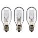 20 Watt Replacement Bulb for Conair Make Up Mirrors RP34B 130 Volt Includes 3 Bulbs