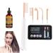 Hair Growth Wand Haute frequence baguette pour la croissance des cheveux Baguette de croissance des cheveux avec hair serum Baguette de croissance des cheveux avec 4 tubes diff rents (1 Blanc) 1 Blanc