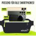Agilex Passport Running Bag & Sports Belt for All Smartphones - Black/Neon | Jogging Fitness & Travel Accessory - Buy Online on GoSupps.com