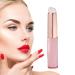 Huayeex Lip Balm Applicator | Silicone Mini Lip Brush | Versatile Reusable Mini Brush with Cover Perfect for Lipstick Concealer Applicator Transparent