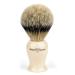 Edwin Jagger Plaza 3 Piece DE Shaving Set - Silver Tip Brush (Imitation Ivory) | Premium International Shipping - Buy Online on GoSupps.com