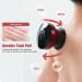Electric Cupping Massage Device - Intelligent 12 Gear Guasha for Neck Shoulder & Back Relief - Air Leaf Red - Buy Online on GoSupps.com