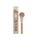 Real Techniques New Nudes Hazy Finish Powder Brush Use with Blush Bronzer & Setting Powder Buildable Coverage Multiuse MakeUp Brush Soft Synthetic Bristles 1 Count