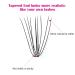 Fadlash Cluster Eyelashes - 10 Roots 0.10mm C Curl 8-15mm Mixed Length 120PCs for DIY Self-Application | Perfect for Natural Look - Buy Online on GoSupps.com