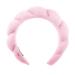 SPA Headband for Women - Bubble Headband for Skincare and Makeup - Terry Cloth Headband (Pink) - Buy Online on GoSupps.com