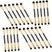 OHPHCALL 40 Pcs Double Ended Eyeshadow Brush Makeup Eye Brush Precision Eyeshadow Brush Eye Brush for Eyeshadow Eye Shadow Brush for Makeup Eyeshadow Makeup Brush Eyeshadow Brush for Women 12.50X0.50X0.50CMx2pcs Goldenx2pcs - Buy Online on GoSupps.com