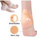 5 Pairs Silicone Heel Gel Sleeves - Airflow Protection for Plantar Fasciitis Comfort & Support | International Shipping Available - Buy Online on GoSupps.com