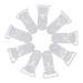 Perfeclan 10 pieces pacifier chain clips pacifier chain clips -clips