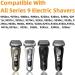 Buy 92S Series 9 Electrician Substitute Head - Compatible with All Braun Series 9 Models (9330S 9465CCM 9419S 9390CC) - Fast International Shipping - Buy Online on GoSupps.com