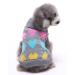 BINGPET Dog Argyle Sweater Cute Winter Pets Clothes X-Small