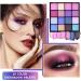 CAVLA 16 Colors Matte Shimmer Eyeshadow Palette Colorful Pearly Matte Glitter Eye Shadow Highlighter Shimmer Pigmented Portable Make up Waterproof Cosmetic Long Lasting Diamond Glitter Makeup Eye - Buy Online on GoSupps.com