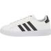 adidas Men's Grand Court 2.0 Tennis Shoe 9 - Ftwr White/Core Black - Buy Online on GoSupps.com