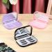 HomeSoGood 2 Pack Empty False Eyelashes Storage Box | 3 Layer Makeup Organizer with Mirror | Travel Case for Eyelashes - Perfect for On-the-Go Beauty - Buy Online on GoSupps.com