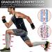 15-20 mmHg Zipper Compression Socks for Women Men - Closed Toe Support, Graduated Medical Varicose Veins Hosiery - Perfect for Athletics, Running, Flight Travel - Grey (1 Pair) - Buy Online on GoSupps.com