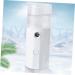 WOONEKY 1pc Hydrating Instrument Cool Facial Mister Mist Sprayer Mini Mister Electric Face Steamer Abs White - Buy Online on GoSupps.com