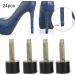 Pack of 24 Non-Slip Heel Tips for High Heels | Durable Repair Dowels (8x8 cm) - International Shipping Available - Buy Online on GoSupps.com