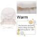 Flower Baby Girls Pompom Beanie 2-4 Years White | Soft Knitted Toddler Hat for Fall/Winter - Buy Online on GoSupps.com