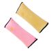MHwan Seat Belt Pads 2 PCS Child Adult Head and Neck Support Seatbelt Strap Cover Super Soft Cotton seat belt pads for kids Child Adult Protection Seat Belt Covers (Pink Yellow) Pink+Yellow